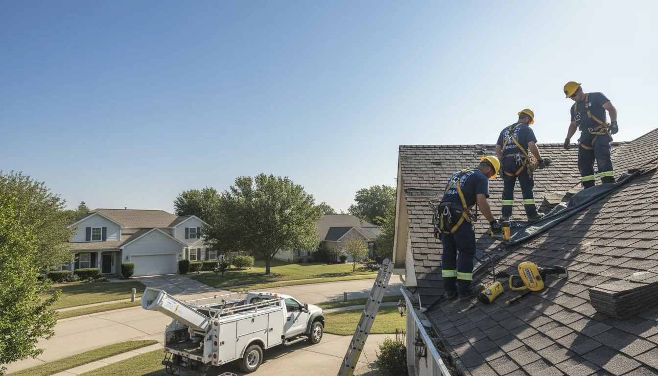 Roof Flashing Repair in Chambersville, PA